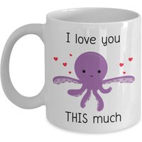 Oktopus Tasse - Ich Liebe Dich So Sehr Lustiger Tee Heißer Kakao Kaffeetasse Neuheit Geburtstag Weihnachten Jubiläum Gag Geschenke Idee Oktopus Tasse - Ich Liebe Dich So Sehr Lustiger Tee Heißer Kakao Kaffeetasse Neuheit Geburtstag Weihnachten Jubiläum Gag Geschenke Idee von SarcasticCoffeeMugs