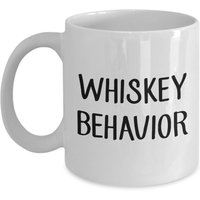 Whisky Verhalten Kaffeetasse - Lustiger Tee Heißer Kakao Neuheit Geburtstag Weihnachten Jahrestag Gag Geschenke Idee von SarcasticCoffeeMugs