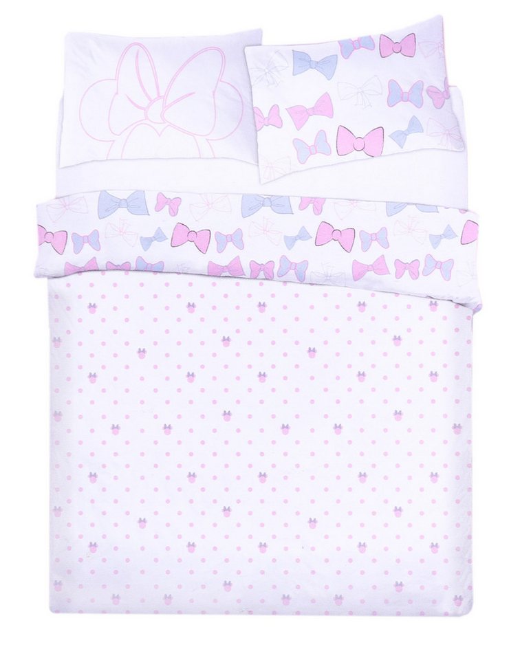 Bettbezug Creme-pinke Bettwäsche Minnie Mouse DISNEY, Sarcia.eu von Sarcia.eu