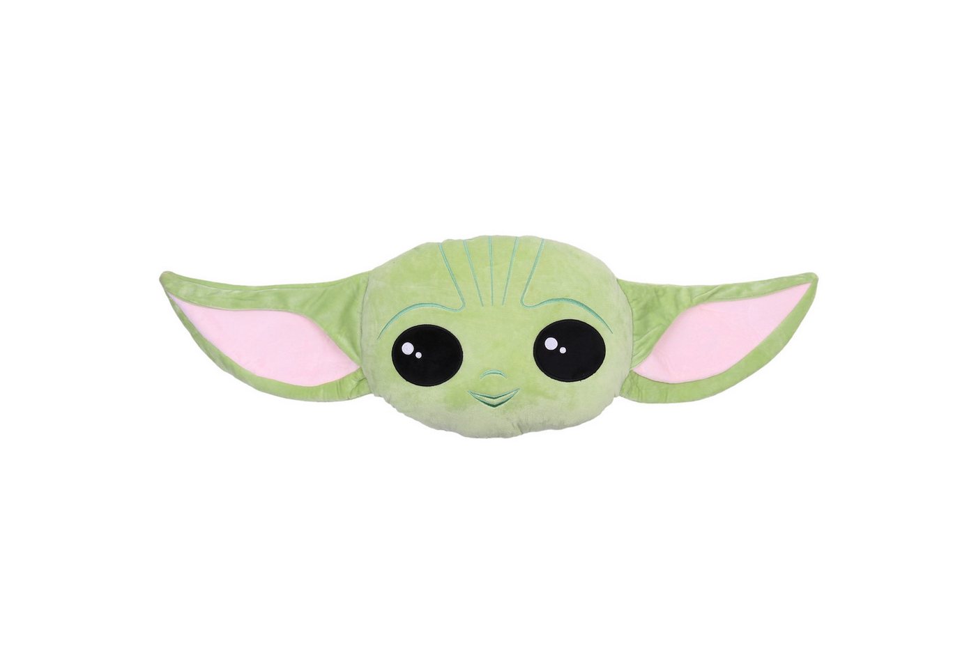 Kopfkissen Grünes, weiches Kissen Baby Yoda, DISNEY 30x35 cm, Sarcia.eu von Sarcia.eu