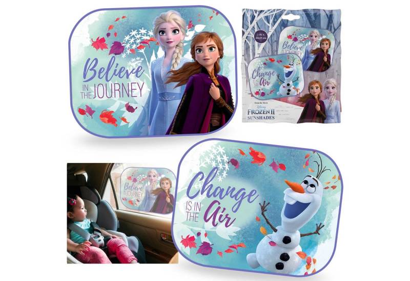 Sarcia.eu Autosonnenschutz Die Eiskönigin DISNEY AUTO Sonnenschutzblende 2-Stück-SET von Sarcia.eu