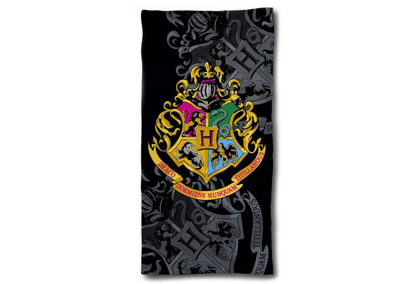 Sarcia.eu Badetücher Harry Potter Hogwarts Baumwollbadetuch 70x140cm von Sarcia.eu