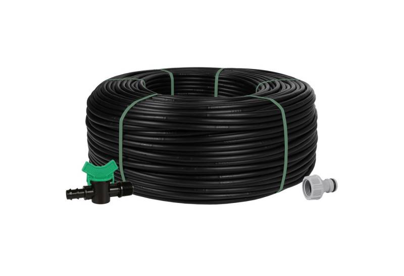 Sarcia.eu Bewässerungssystem Tropfschlauch Rivulis HYDRO+Gardena Wasserhahnanschluss+Ventil, 300m von Sarcia.eu