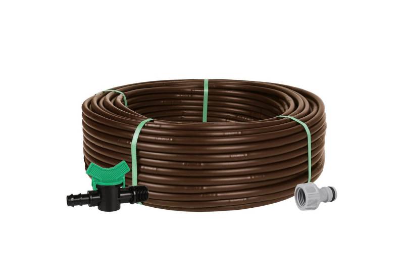 Sarcia.eu Bewässerungssystem Tropfschlauch Rivulis HYDRO + Gardena Wasserhahnanschluss+Ventil, 400m von Sarcia.eu
