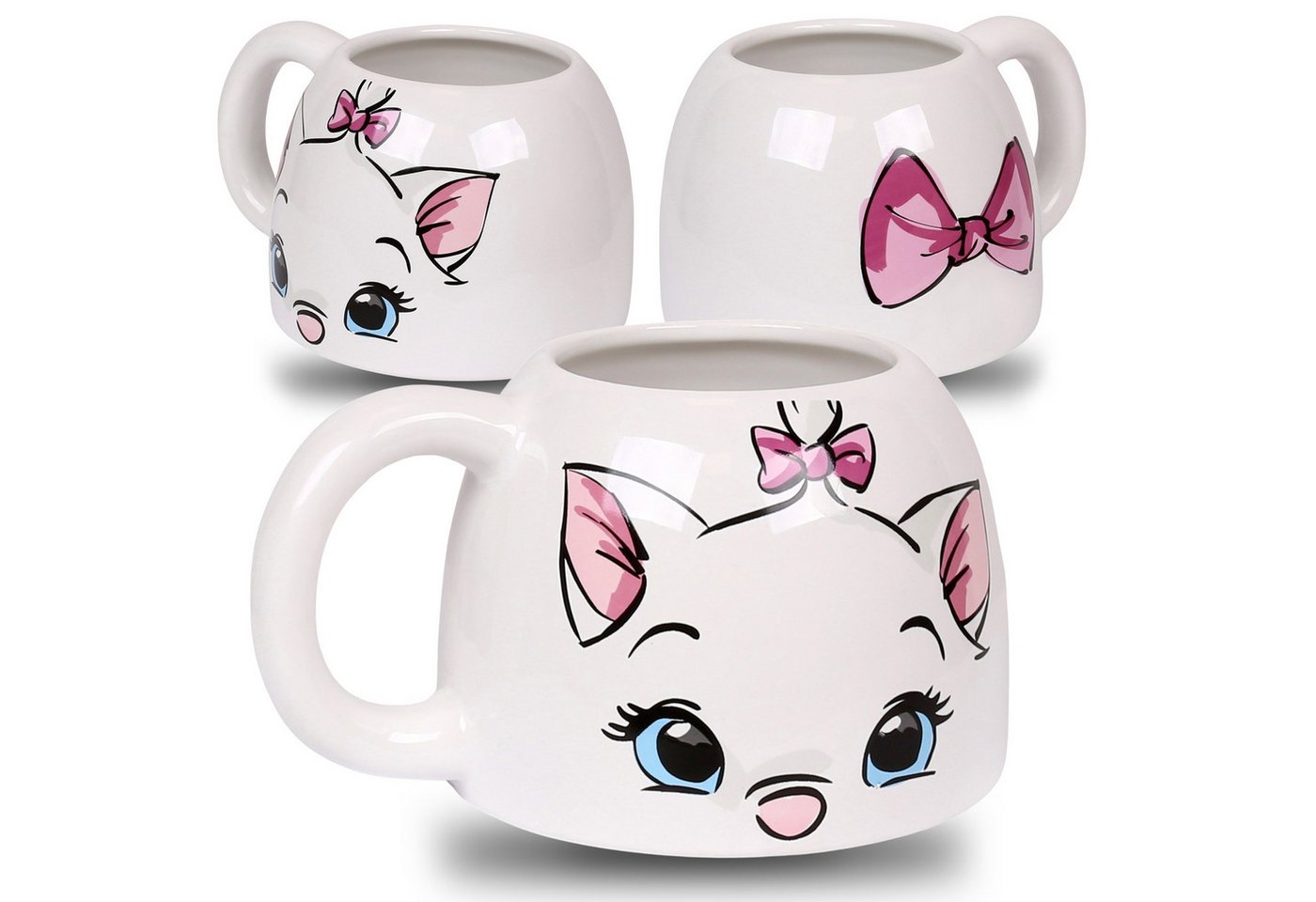 Sarcia.eu Dekobecher Disney The Aristocats Marie Porzellanbecher, Becher mit Henkel von Sarcia.eu