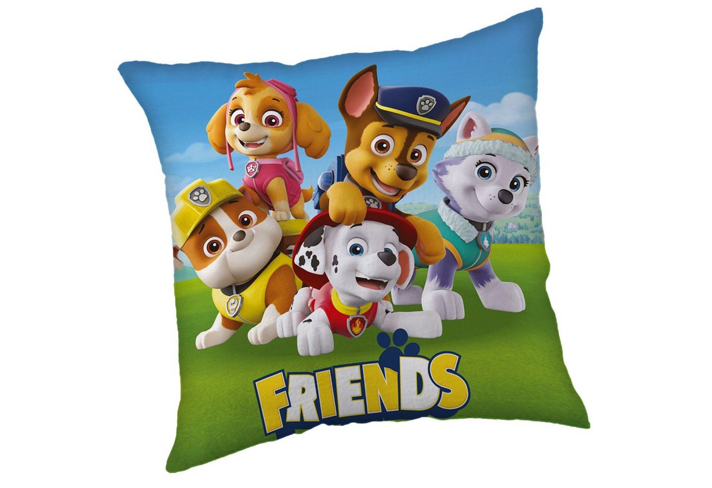 Sarcia.eu Dekokissen Paw Patrol Deko-Kissen, quadratisches Kissen 40x40 cm von Sarcia.eu