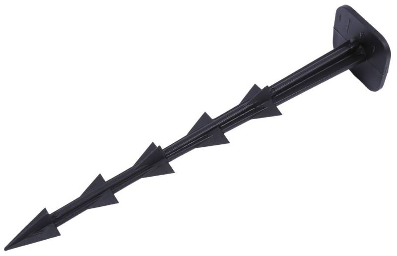Sarcia.eu Dichtzaun Schwarze Anker Gartennägel Erdnägel Bodenanker 20 cm 50 Stück von Sarcia.eu