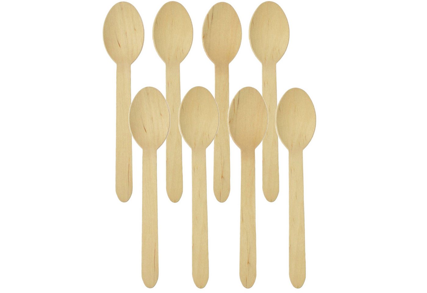 Sarcia.eu Einwegbesteck-Set Holzlöffel, EKO-Besteck 8 Stück Sarcia.eu Einwegbesteck-Set Holzlöffel, EKO-Besteck 8 Stück von Sarcia.eu