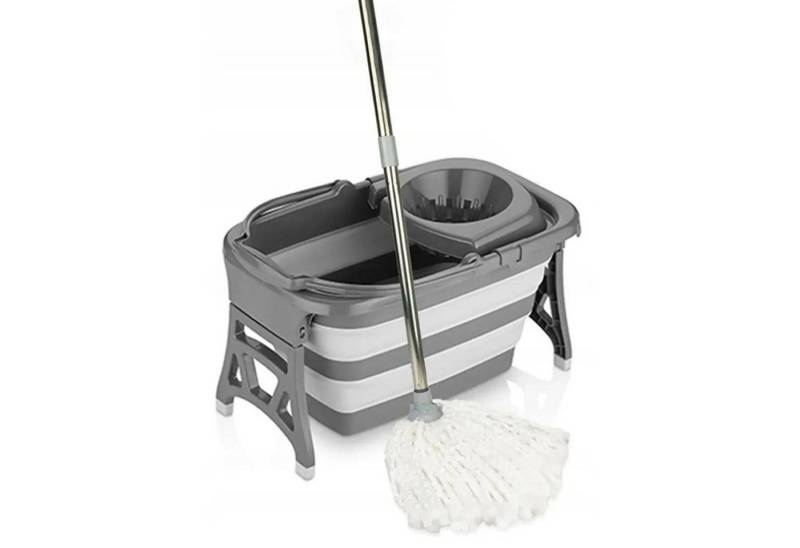 Sarcia.eu Falteimer Faleimer mit Auswringvorrichtung, mit Mopp - 20 Liter Sarcia.eu Falteimer Faleimer mit Auswringvorrichtung, mit Mopp - 20 Liter von Sarcia.eu