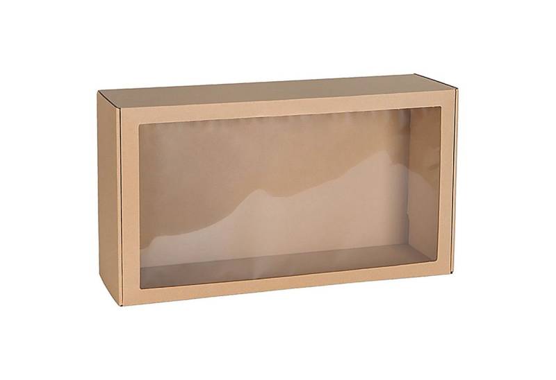 Sarcia.eu Geschenkbox Rechteckige Mailer-Box mit Sichtfenster, Geschenkbox 55x30x150 cm x5 von Sarcia.eu
