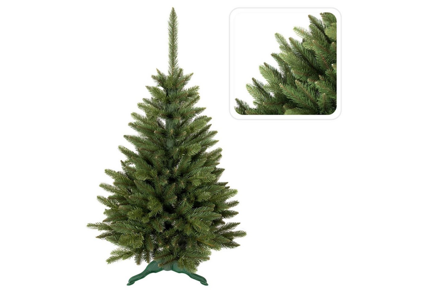 Sarcia.eu Künstlicher Weihnachtsbaum Künstlicher Weihnachtsbaum Bergamo-Fichte PVC 120cm von Sarcia.eu