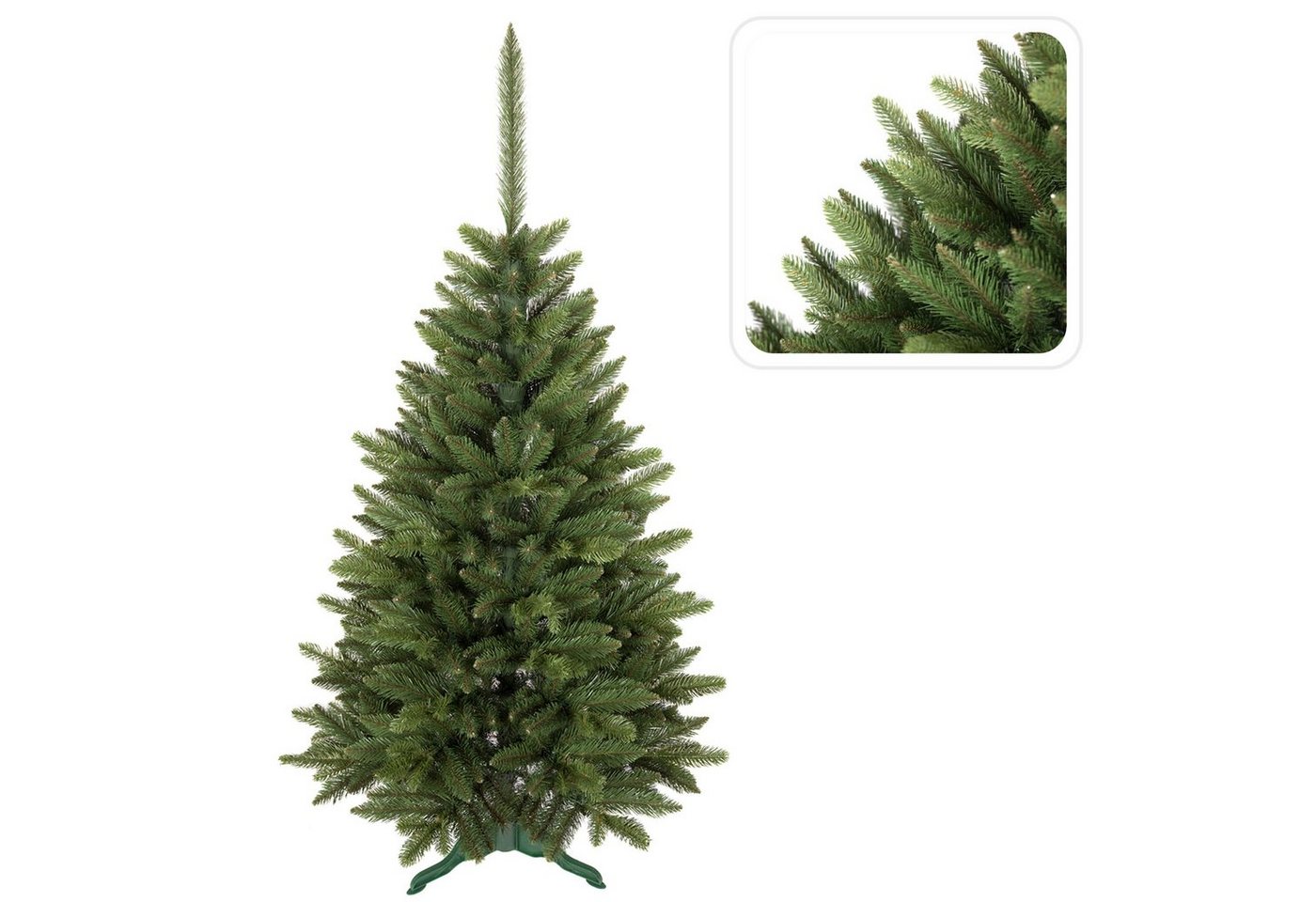 Sarcia.eu Künstlicher Weihnachtsbaum Künstlicher Weihnachtsbaum Bergamo-Fichte PVC 150cm von Sarcia.eu