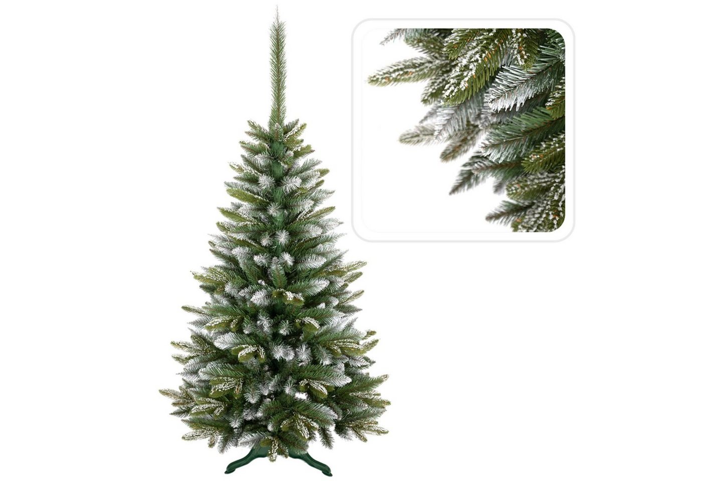 Sarcia.eu Künstlicher Weihnachtsbaum Künstlicher Weihnachtsbaum Fichte bergamo Diamant PVC 90cm von Sarcia.eu
