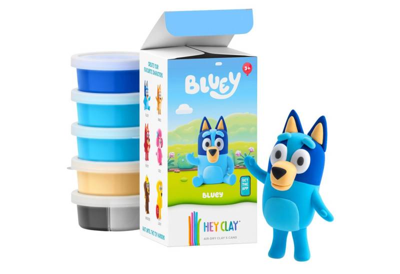 Sarcia.eu Modelliermasse Hey Clay Bluey Knete für Kinder + Zubehör, 5 Farben Schaumstoff Sarcia.eu Modelliermasse Hey Clay Bluey Knete für Kinder + Zubehör, 5 Farben Schaumstoff von Sarcia.eu