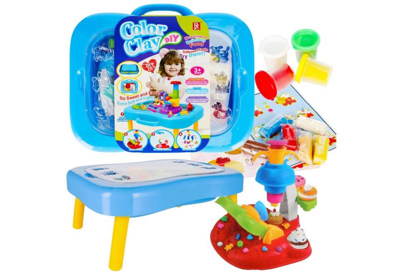 Sarcia.eu Modelliermasse Massenkunsttisch mit Zubehör 3+ Mega Creative von Sarcia.eu