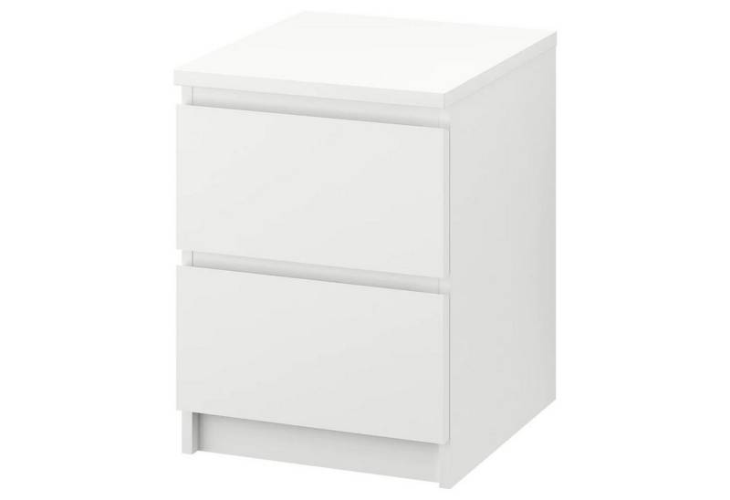 Sarcia.eu Schubkastenkommode MALM Kommode, 2 Schubladen 40x55 cm Weiß von Sarcia.eu