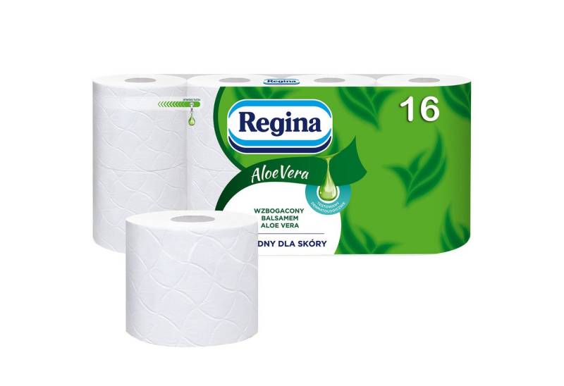 Sarcia.eu Toilettenpapier Regina Toilettenpapier ALOE VERA, für sensible Haut 16 Rollen von Sarcia.eu