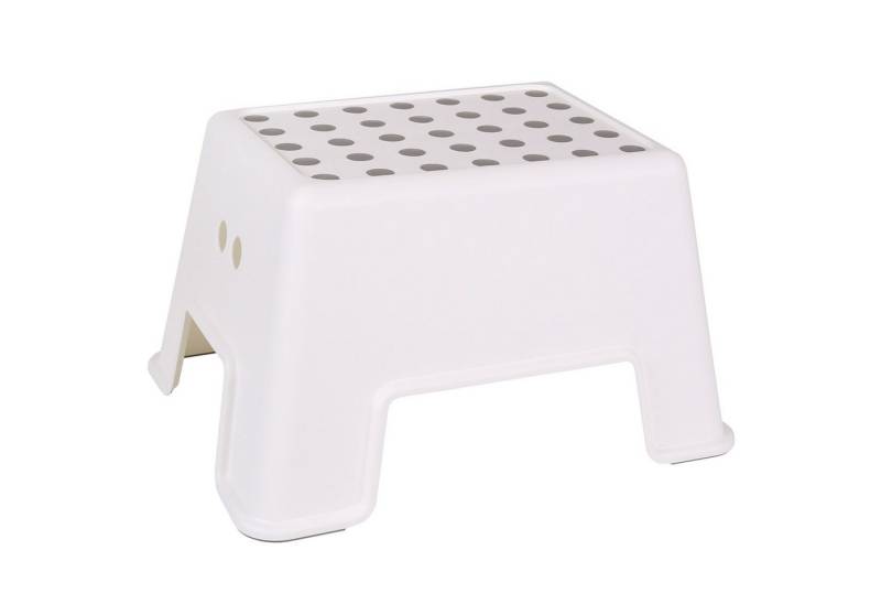 Sarcia.eu Tritthocker BOLMEN weißer rutschfester Kindertritt IKEA von Sarcia.eu