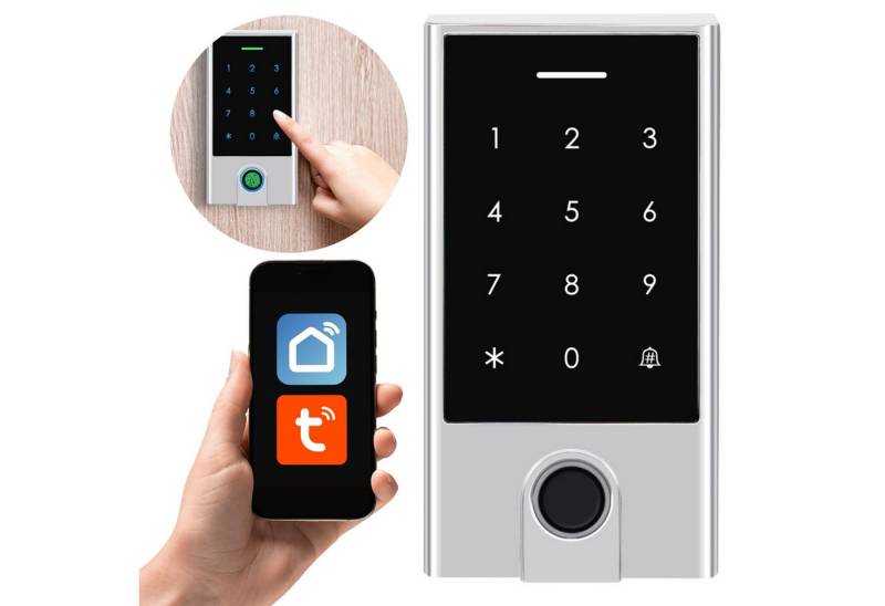 Sarcia.eu Türschlossantrieb Elektronisches Fingerabdruck Smart Schloss, Smart Lock, Touch Tastatur von Sarcia.eu