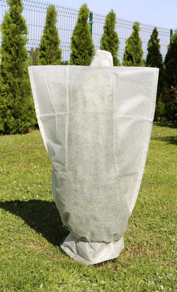 Sarcia.eu Winterschutzvlies Weiße Winterschutzhülle/Winterschutzvlies für Pflanzen 50g/m²80x100 cm Sarcia.eu Winterschutzvlies Weiße Winterschutzhülle/Winterschutzvlies für Pflanzen 50g/m²80x100 cm von Sarcia.eu