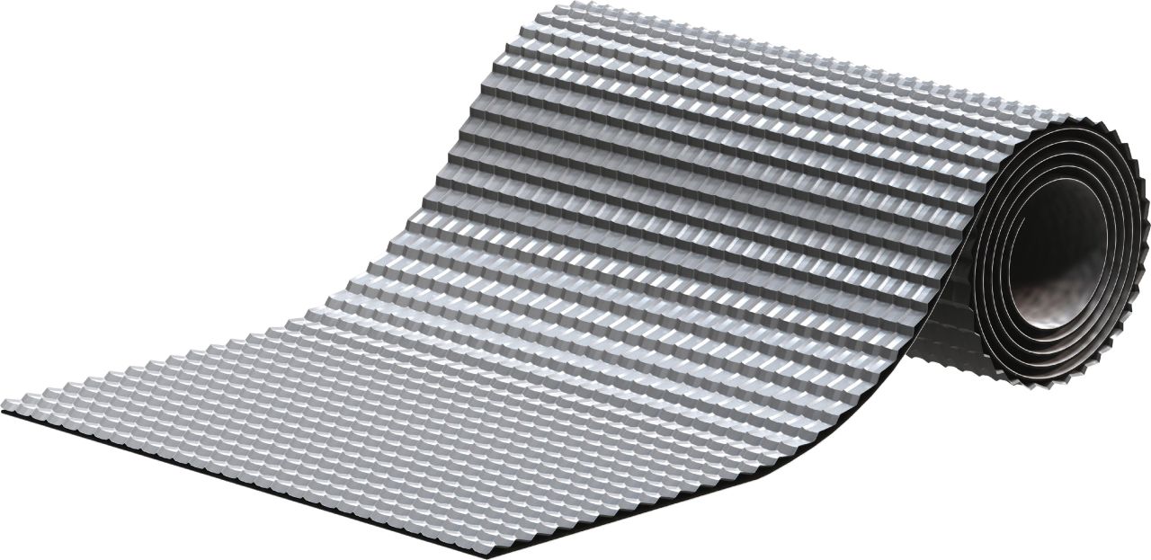 Sarei Kamin- und Wandanschluss Alu-Flex 5 m x 300 mm silber matt von Sarei