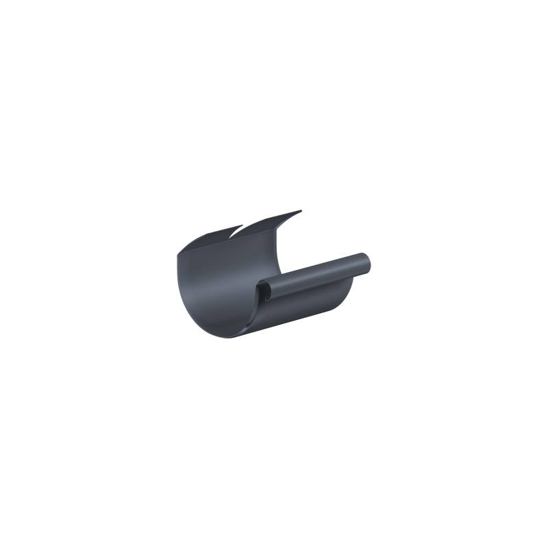 Sarei Rinnenverbinder halbrund anthrazit RG 100 von Sarei