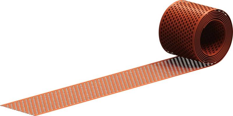Sarei Vogelschutz- und Lüftungsgitter 5 m x 100 mm ziegelrot Sarei Vogelschutz- und Lüftungsgitter 5 m x 100 mm ziegelrot von Sarei