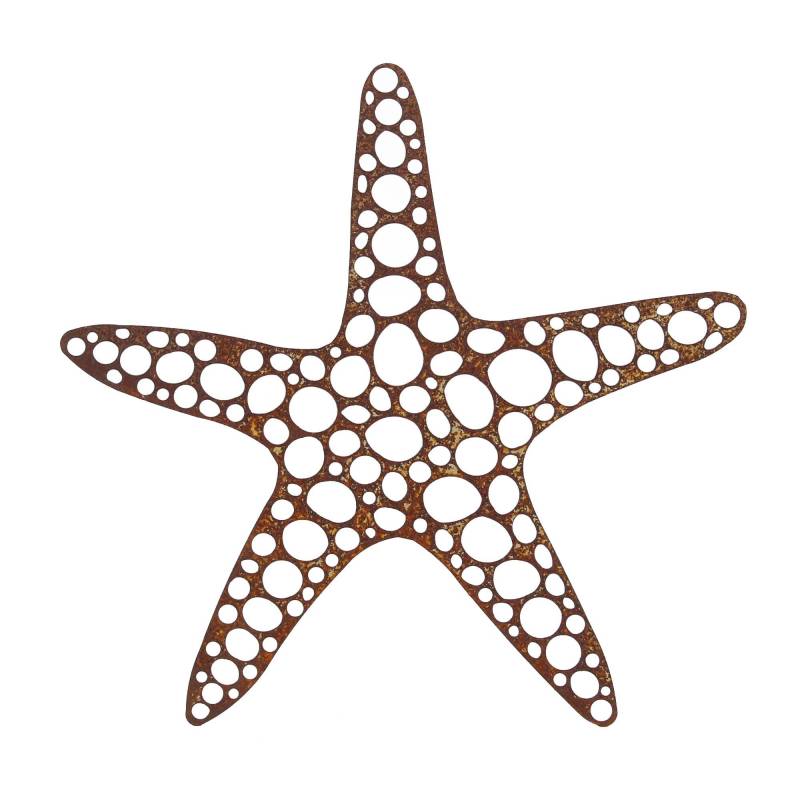 Saremo Gartendeko Edelrost Seestern klein von Saremo Metalldesign GmbH