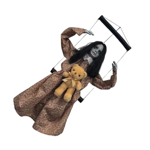 Geisterhafte Figur Puppe Halloween Dekoration Sprachaktiviert mit leuchtendem Auge für Garten Hof Dekorationen Sprachgesteuerte Dekoration Geisterhafte Figur Puppe Halloween Dekoration Sprachaktiviert mit leuchtendem Auge für Garten Hof Dekorationen Sprachgesteuerte Dekoration von Sarhula