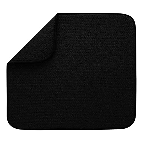 Saugfähige Abflussmatten mit Mikrofaser-Abtropfmatte, Geschirrmatte für Küchentheke, multifunktionale Matte, schnell trocknende Pads von Sarhula