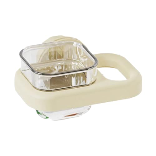 Vogelnapf mit Aufsätzen, Klammer, transparenter Futterbecher für Kakadus, Conures und andere kleine Vögel, Vogelkäfig, Wasserbecher von Sarhula