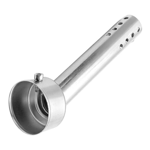Sarini 48mm Motorrad Auspuff Schalldämpfer Motorrad Endschalldämpfer für Verteiler Street Bike Motorrad Roller von Sarini
