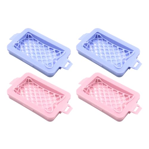 Sarini 4pcs Soap Grid Rack High Elastic Mesh Soap Bubble Box Multifunctional Soap Grid Rack Container with Drain Suitable for Travel Camping Bathroom Kitchen Dormitory Sarini 4pcs Soap Grid Rack High Elastic Mesh Soap Bubble Box Multifunctional Soap Grid Rack Container with Drain Suitable for Travel Camping Bathroom Kitchen Dormitory von Sarini