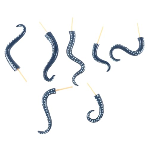 Sarini 7 Stück Lustige Pflanzenmarkierungen, Oktopus-Tentakel-Gartenstecker, Im Dunkeln Oktopus-Stecker, Blumentopf-Dekoration Für Drinnen Und Draußen, Blau Leuchtende Sarini 7 Stück Lustige Pflanzenmarkierungen, Oktopus-Tentakel-Gartenstecker, Im Dunkeln Oktopus-Stecker, Blumentopf-Dekoration Für Drinnen Und Draußen, Blau Leuchtende von Sarini