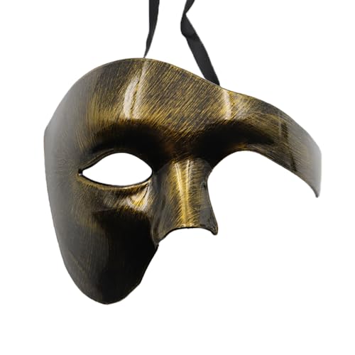 Sarini Herrenmaske, Maskenmaske, Phantom der Oper, Halbmaske von Sarini