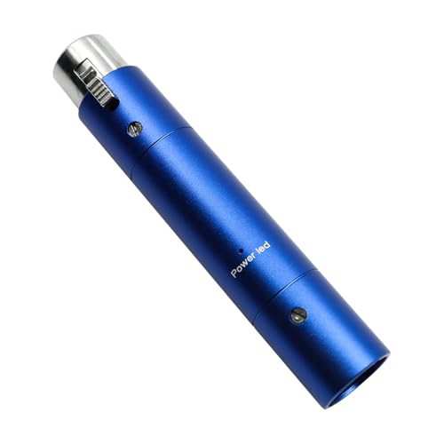 Sarini Mikrofonvorverstärker Mic Booster Vorverstärker Ultra-Clean Gain für dynamisches aktives Inline-Mikrofon Bis zu +28 dB Verstärkung für Aufnahmen im Rundfunkstudio von Sarini