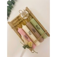 Nimm Dir Was Du Brauchst, Geschenkset, Kerzenset, Geschenkidee, Kerzen Set, Mitbringsel von SarisTraumwerkstattt