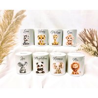 Spardose, Personalisierte Spardose Kinder, Kindergeschenke, Geschenk Geburt, Baby, Personalisierte von SarisTraumwerkstattt
