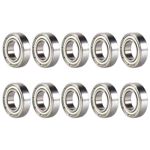 Sarngk 10Pcs 6800Z 10 X 19 X 5Mm Einreihiges Abgeschirmtes Rillenkugellager von Sarngk