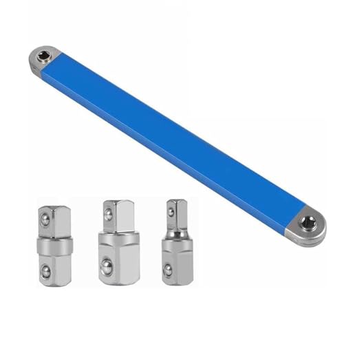 Sarngk Offset-Verlängerungsschlüssel, Multifunktionaler Steckschlüssel mit Langem Arm, Wie zu Sehen Aus Metall-Kohlenstoffstahl Offset-Schlagschlüsselwerkzeug von Sarngk