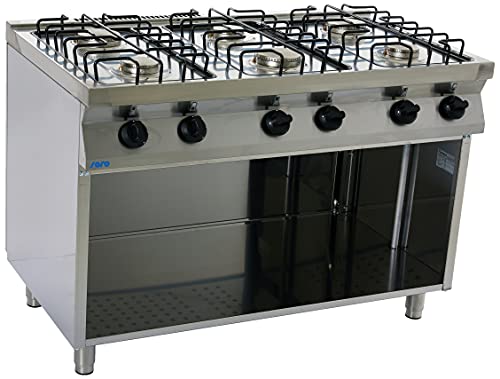 SARO Fast-Serie Gasherd Modell F7/FUG6BA von Saro