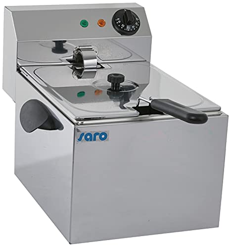 Saro 172-2050 Fritteuse Modell Profri 6, 6 L, 3250 W,Silber von Saro