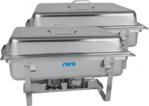 Saro 213-1018 Elena Chafing Dish Twin-Pack von Saro