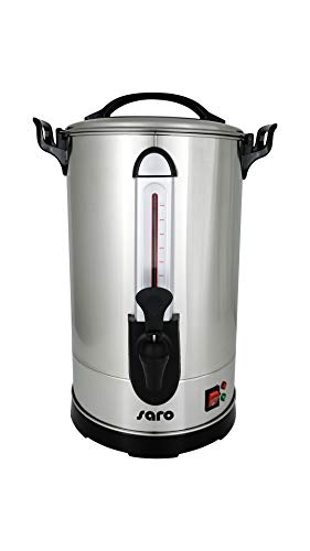 Saro Kaffeemaschine für Frühstücksbuffet & Gewerbe – 10,8 L – Doppelwandig – 100 Tassen – Edelstahl mit Zapfhahn & Warmhaltefunktion – 230 V – 1,6 kW – Modell CAPPONO 100 von Saro