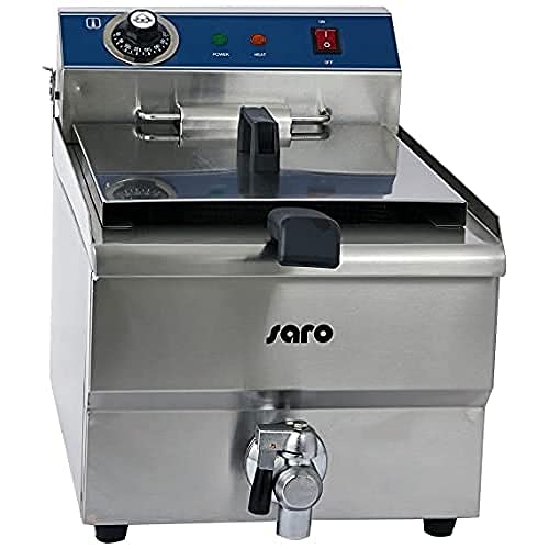 Saro 429-1107 FT 13 Fritteuse, 13 L, Edelstahl, Silber von Saro