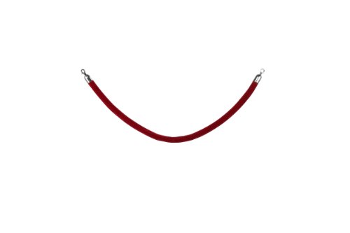 Saro AF 219 Personenleitsystem, Samt, rot, 3.8 x 3.8 x 150 cm von Saro