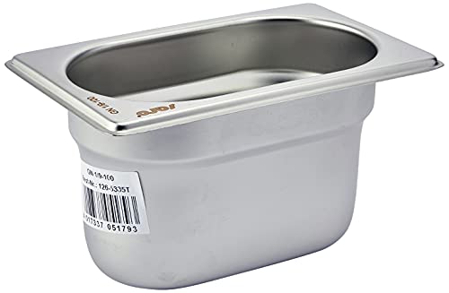Saro BASIC Line Gastronormbehälter 1/9 GN Tiefe 100mm Saro BASIC Line Gastronormbehälter 1/9 GN Tiefe 100mm von Saro