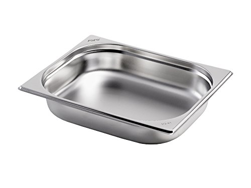 Saro Gastronormbehälter Edelstahl 1/2 GN 100 mm tief, Silber, 26.5 x 32.5 x 10 cm Saro Gastronormbehälter Edelstahl 1/2 GN 100 mm tief, Silber, 26.5 x 32.5 x 10 cm von Saro