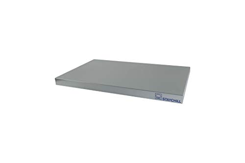 Saro Kühl-Servierplatte 1/1 GN – Aluminium/EPS – Integrierte Kühlakkus – Unter +8 °C für 3 Std. – Gummifüße – Modell Stay COOL von Saro