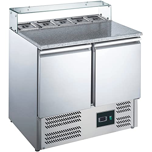 Saro Pizzatisch mit Glasaufsatz Modell EPS 900G von Saro